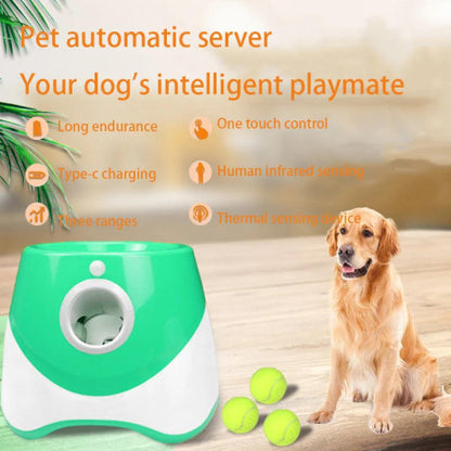 Dog Health eBook + Tennis Ball Machine Automatic Throw Pet